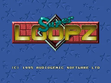 Super Loopz (AGA) screen shot title